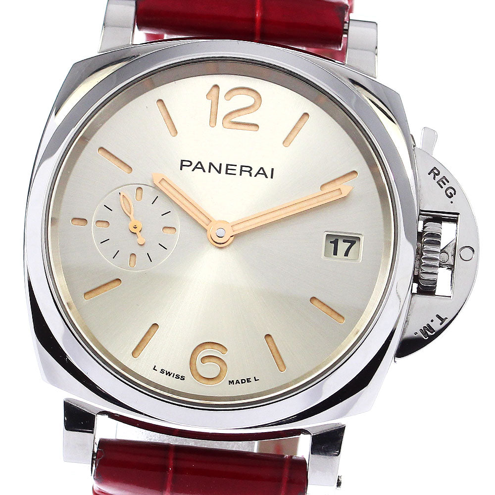 PANERAI Luminor Due PAM01248 Small Second Date Automatic Boy's Watch_781624