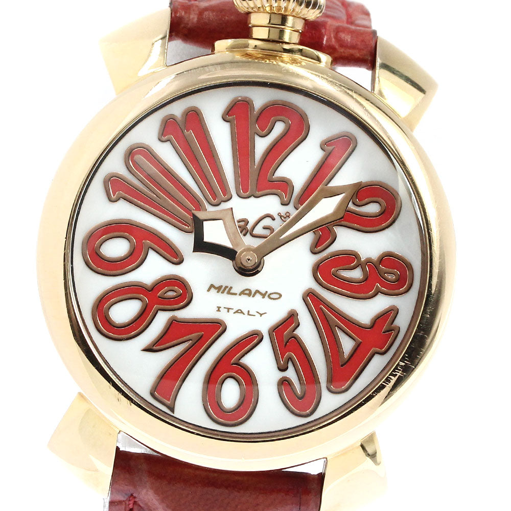 GaGa MILANO Manuale40MM 5021.5 white Dial Quartz Ladies Watch_781677