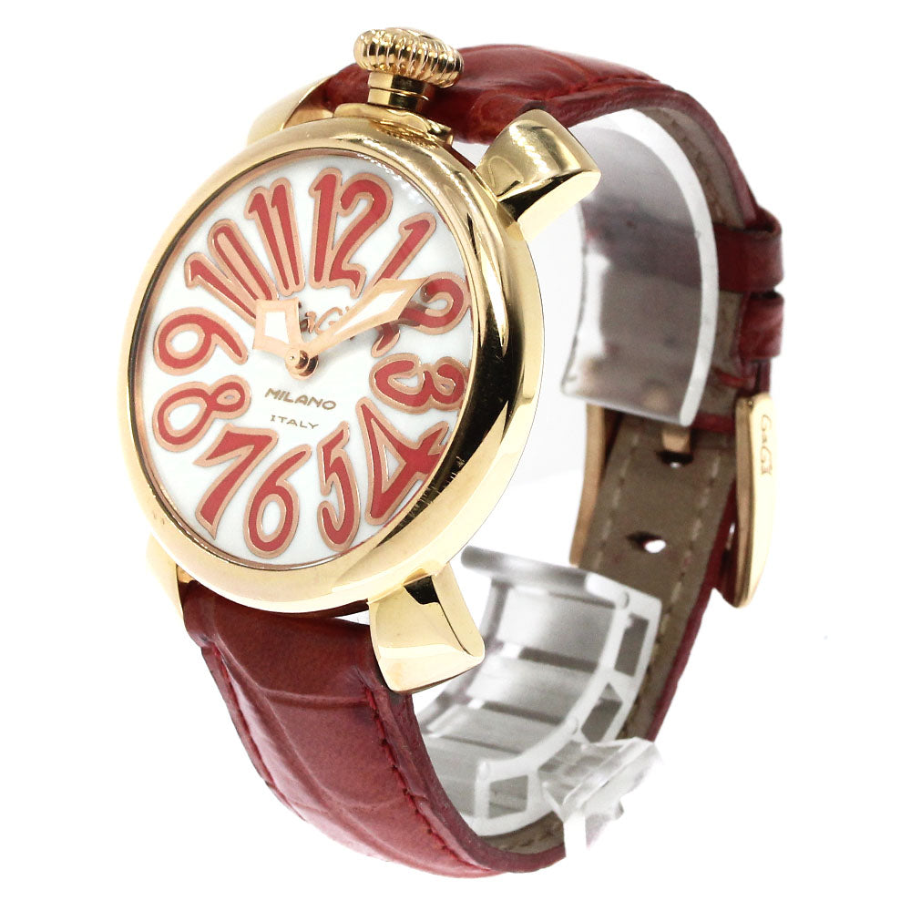 GaGa MILANO Manuale40MM 5021.5 white Dial Quartz Ladies Watch_781677