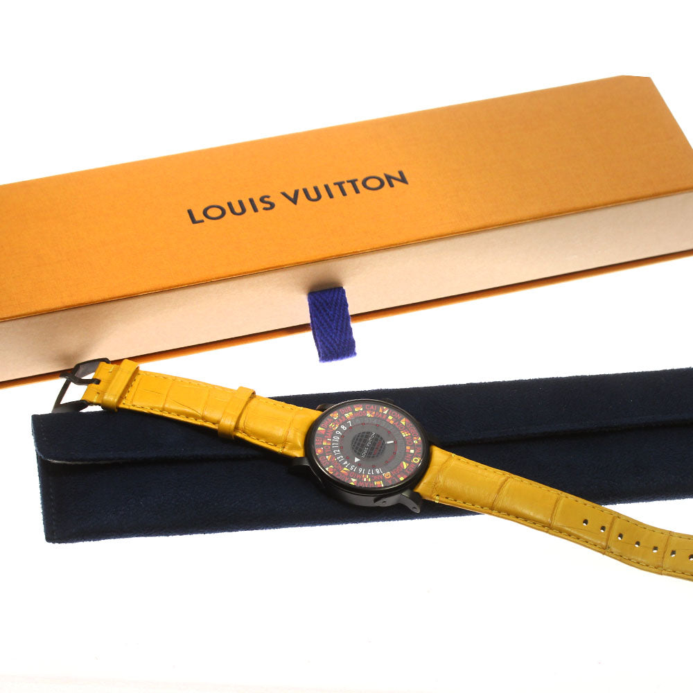 LOUIS VUITTON Escal time zone Q5D23 Japan limited Automatic Men's Watch_781704