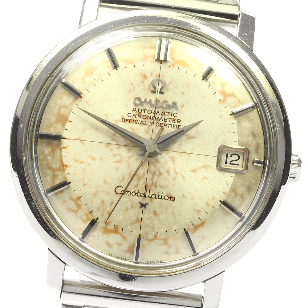 OMEGA Constellation 168.004 Cal.561 Pie pan dial 36MM Date Auto Watch_781787
