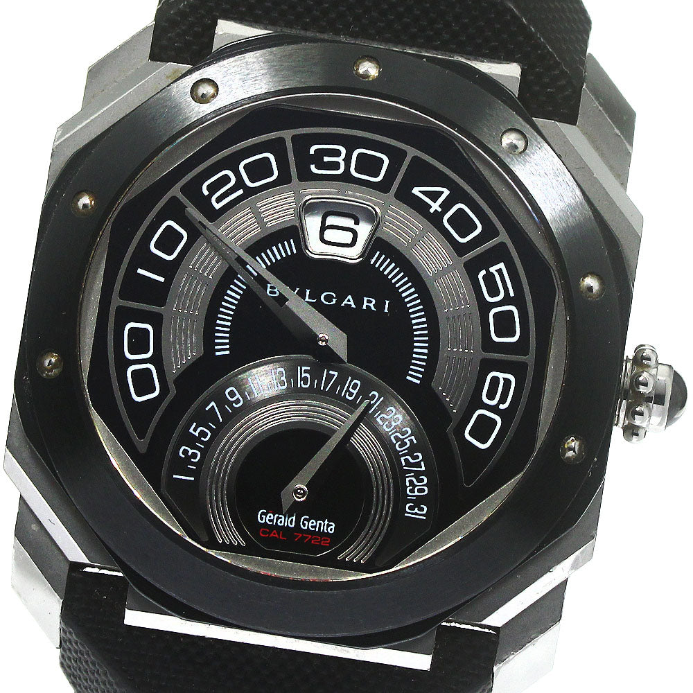 BVLGARI Octo by Retro Gerald Genta BGO43BSCVDBR black Dial Automatic Men's Watch_781832