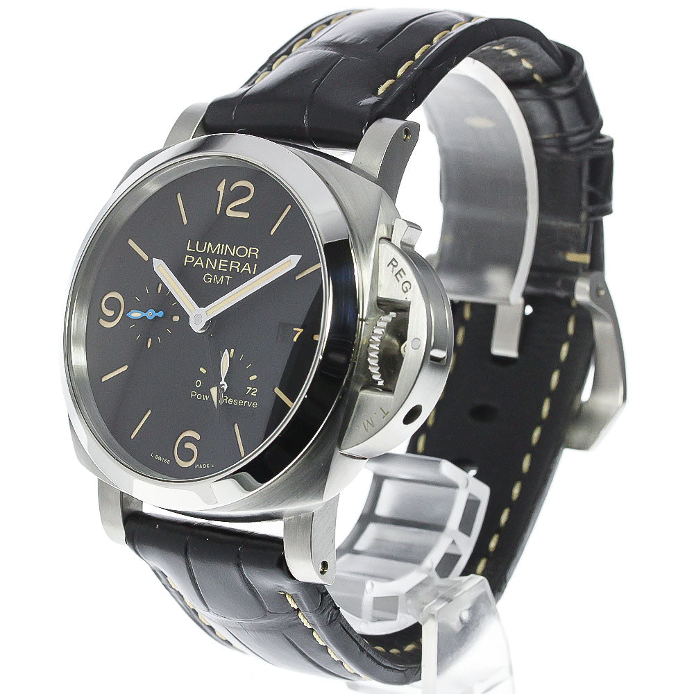PANERAI Luminor 1950 3 Days PAM01321 GMT black Dial Automatic Men's Watch_781936