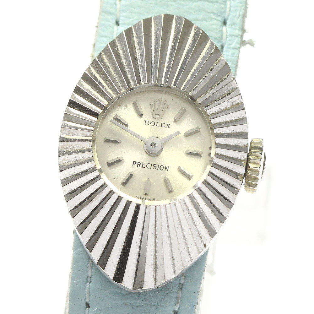 ROLEX K18WG Precision Chameleon Almond cal.1400 Hand Winding Ladies Watch_782045