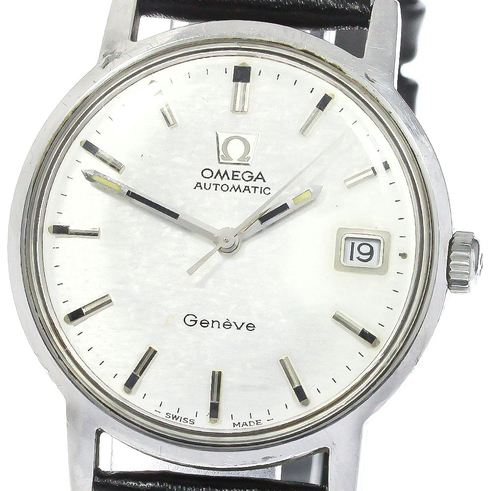 OMEGA Geneve 166.070 Cal.565 Date Silver Dial Automatic Men's Watch_782169