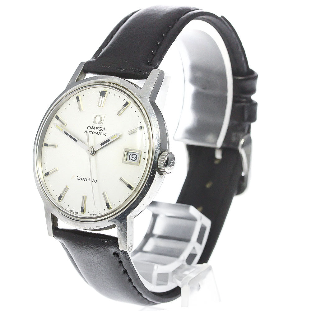 OMEGA Geneve 166.070 Cal.565 Date Silver Dial Automatic Men's Watch_782169
