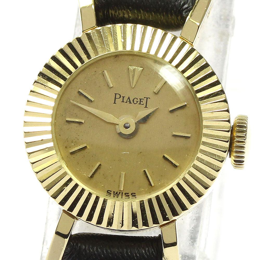 PIAGET 6999 K18YG Cal.6P1 Vintage gold Dial Hand Winding Ladies Watch_782379