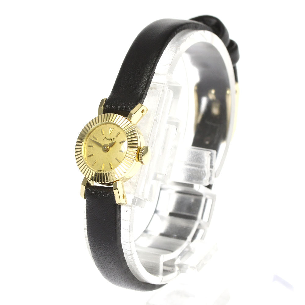 PIAGET 6999 K18YG Cal.6P1 Vintage gold Dial Hand Winding Ladies Watch_782379