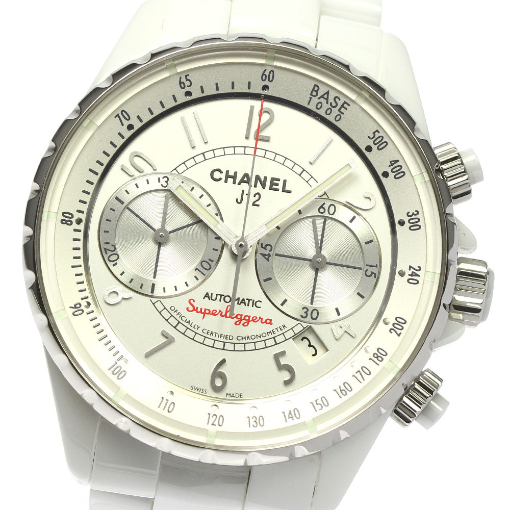 CHANEL J12 Super Reggera H3410 Chronograph Automatic Men's Watch_782521