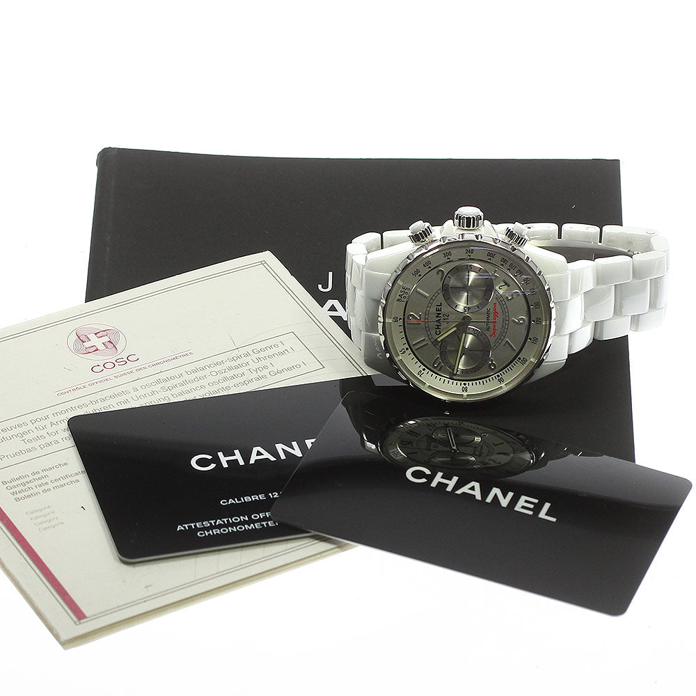 CHANEL J12 Super Reggera H3410 Chronograph Automatic Men's Watch_782521