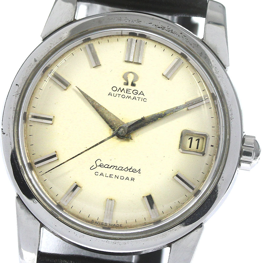 OMEGA Seamaster calendar 2849 12SC Cal.503 Silver Dial Automatic Men's_782643