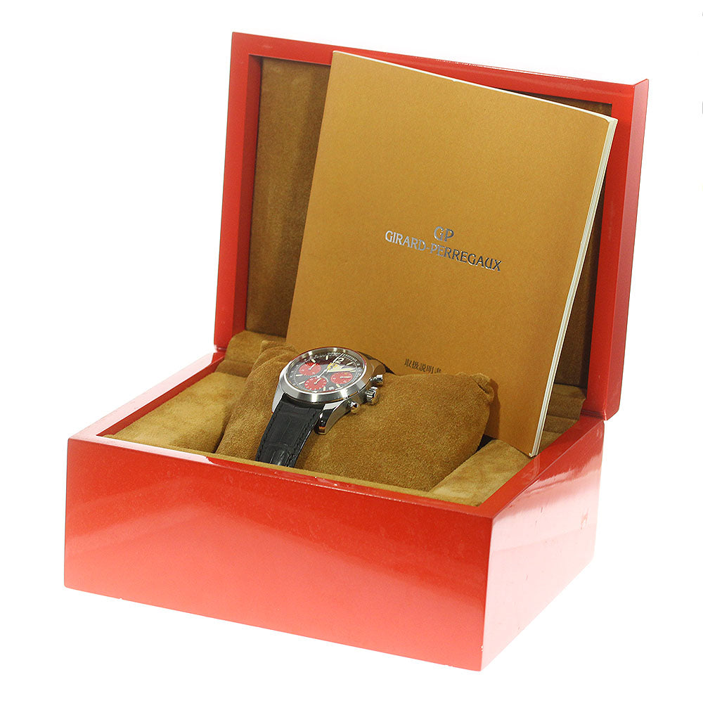 GIRARD PERREGAUX Ferrari 4956 Chronograph Black / red Dial Automatic Men's Watch_782797