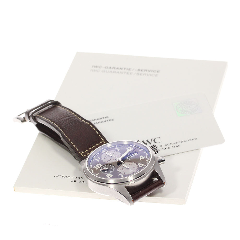 IWC SCHAFFHAUSEN Pilot's Watch Chrono Antoine de Saint-Exupery IW371709 Limited to 1630 pieces Dark brown Dial Automatic Men's Watch_782928