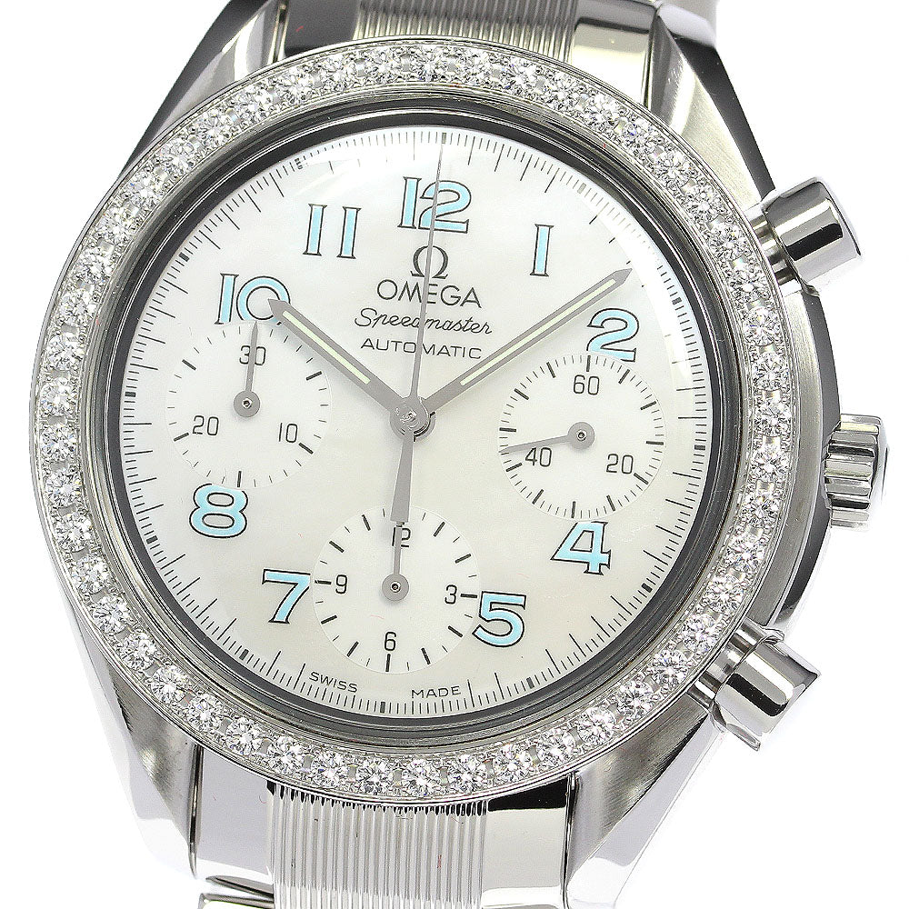 OMEGA Speed master reduced 3515.71 Diamond Bezel Automatic Men's Watch_782936