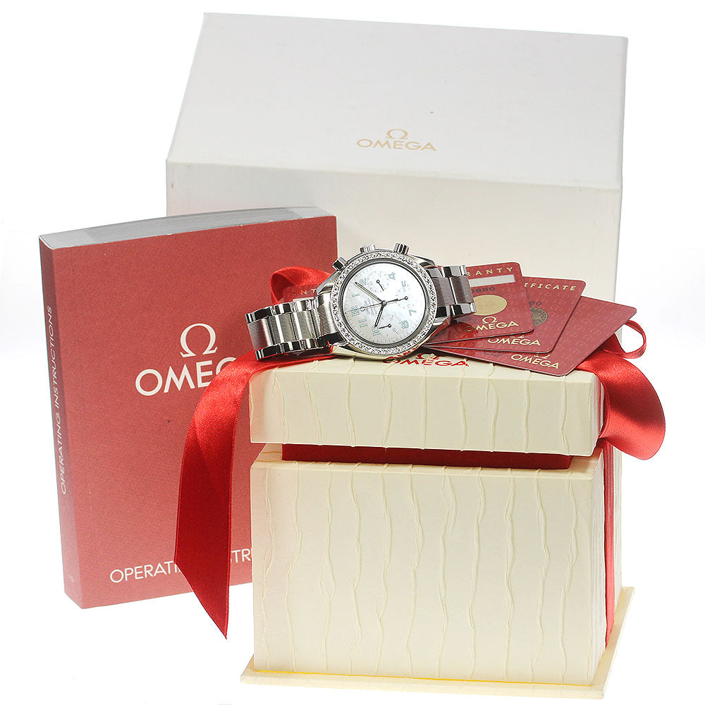 OMEGA Speed master reduced 3515.71 Diamond Bezel Automatic Men's Watch_782936