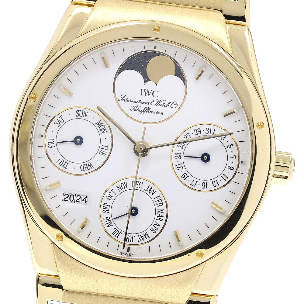 IWC SCHAFFHAUSEN Injunior SL IW354003 K18YG Moon phase AT Boy's_782971