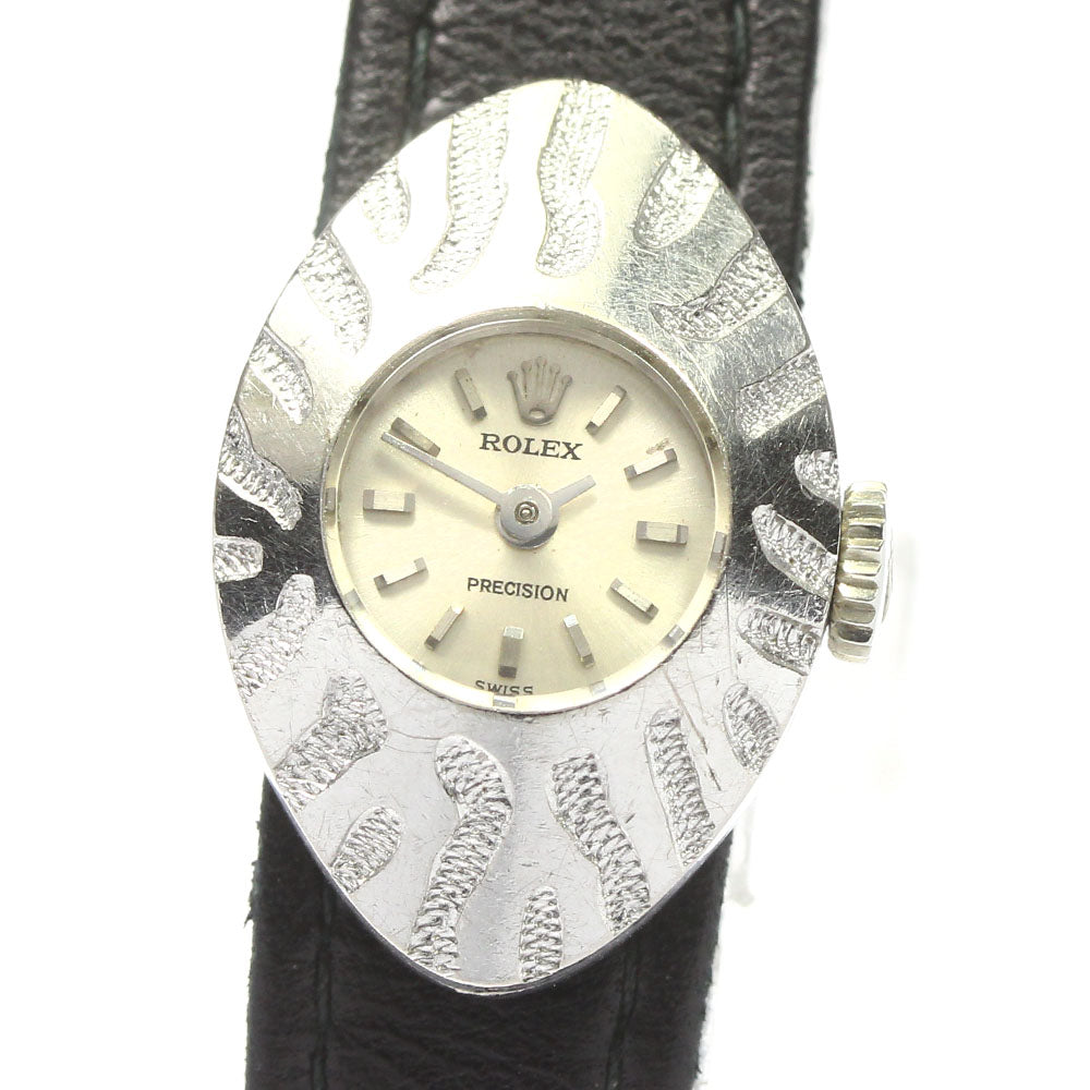 ROLEX Chameleon almond 2000 K18WG cal.1401 Hand Winding Ladies Watch_783135