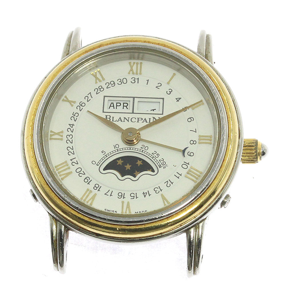 Blancpain Villeret Triple calendar moon phase head white Dial Automatic Ladies Watch_783273