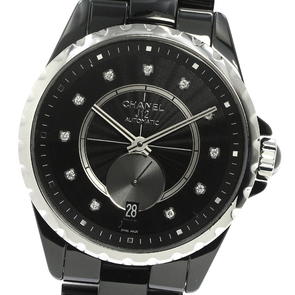 CHANEL J12 H4344 11P diamond black Dial Automatic Boy's Watch_783543