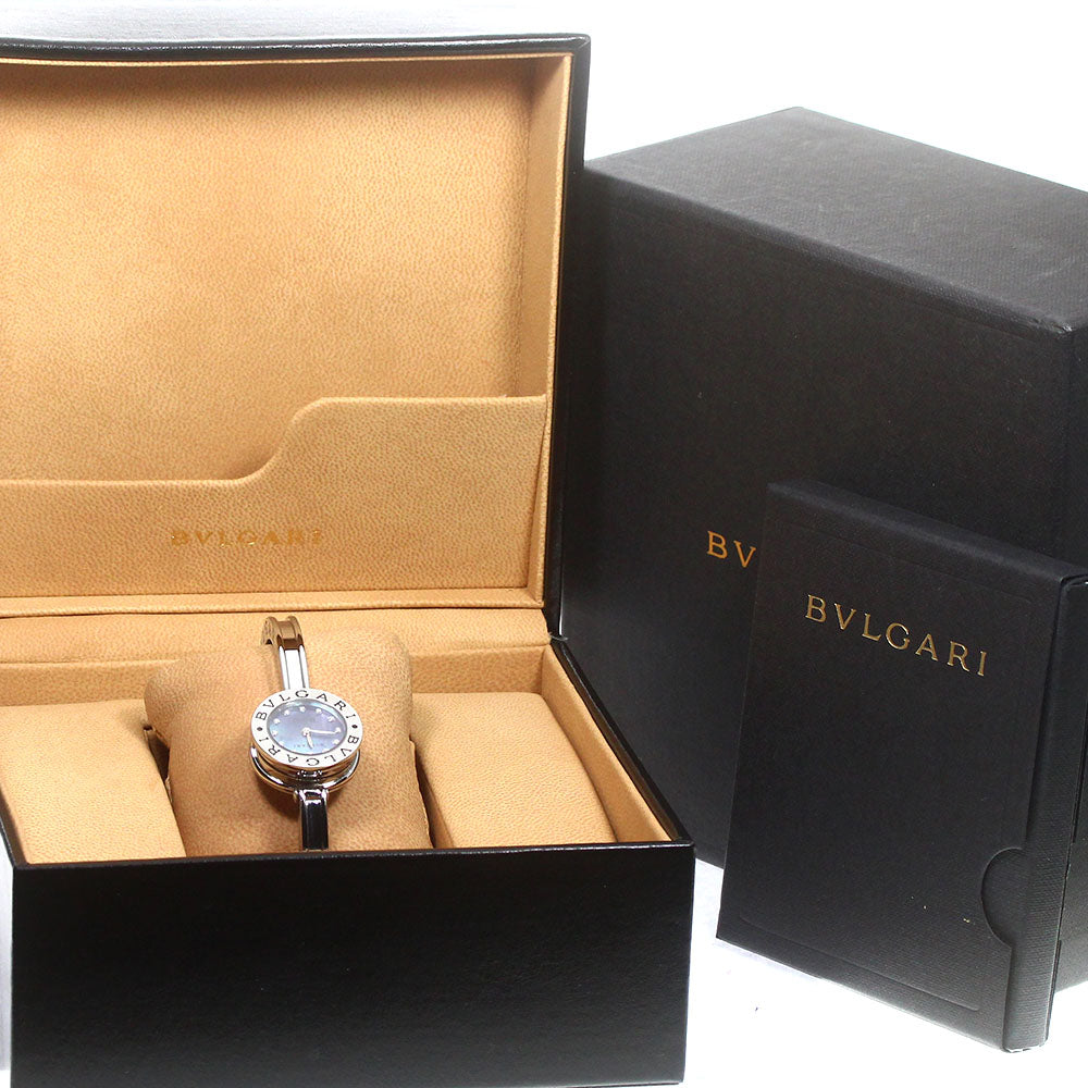 BVLGARI B-zero1 BZ22S 12P Diamond M Blue shell Dial Quartz Ladies Watch_783567