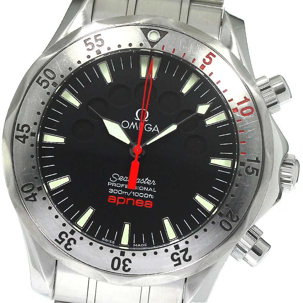 OMEGA Seamaster300 Apnea Mayor 2595.50 Black Dial Automatic Men's Watch_783913