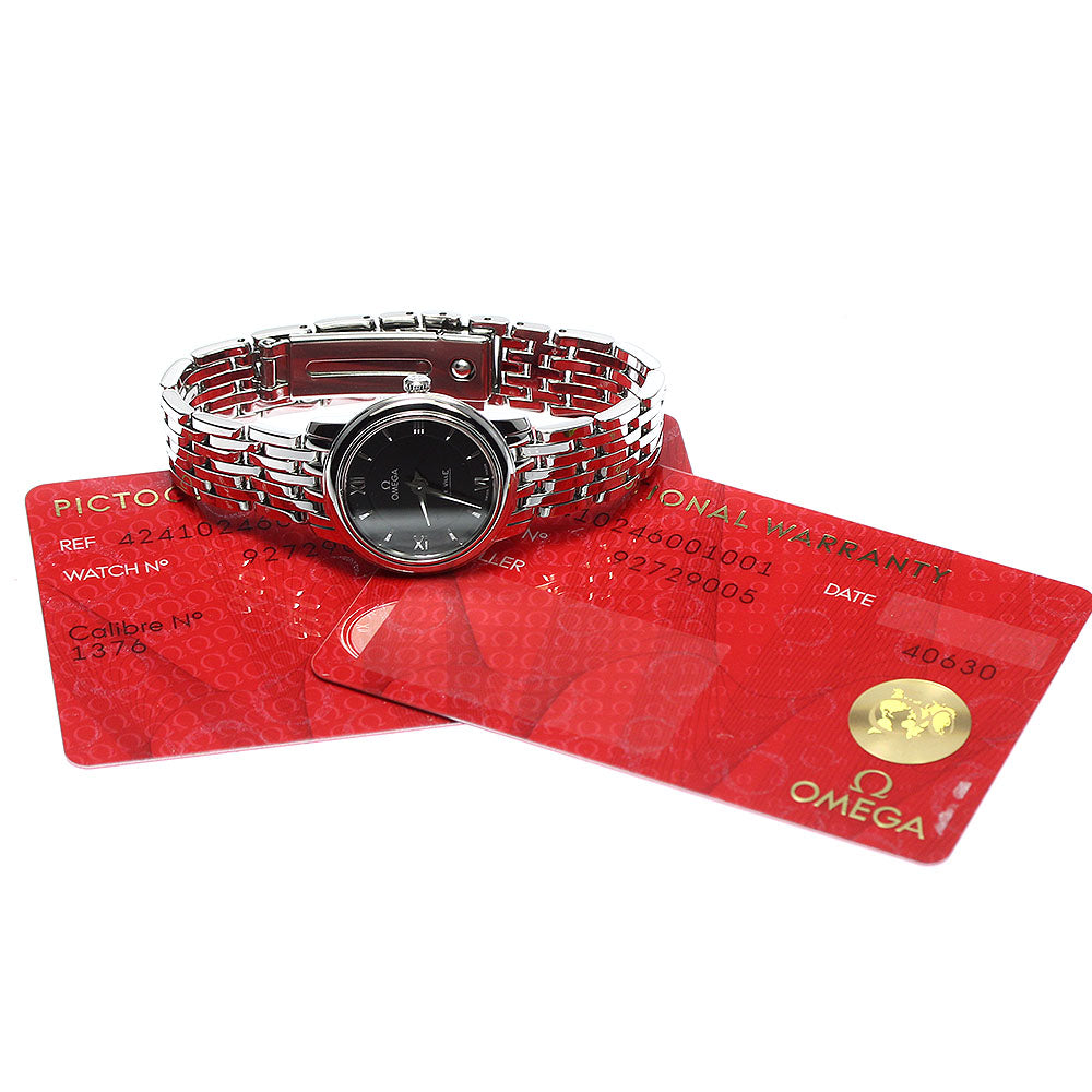 OMEGA De Ville Prestige 424.10.24.60.01.001 Quartz Ladies Watch_784017