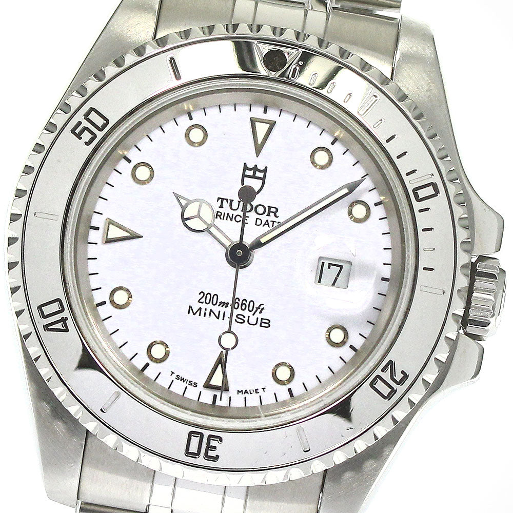 TUDOR Prince Date Mini Sub 73190 cal.2671 Date white Dial Automatic Boy's Watch_784356