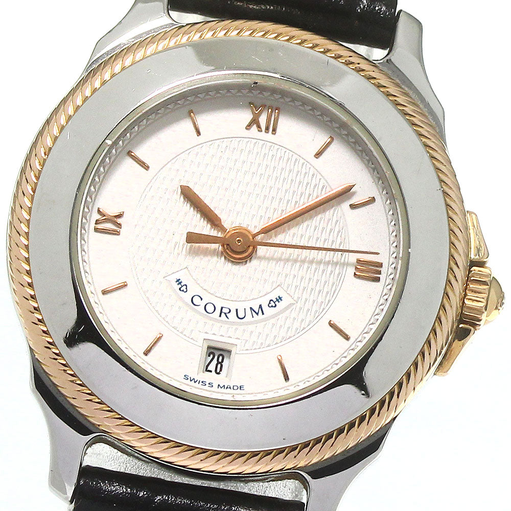 CORUM 39.311.24 Date Silver Dial Quartz Ladies Watch_784362