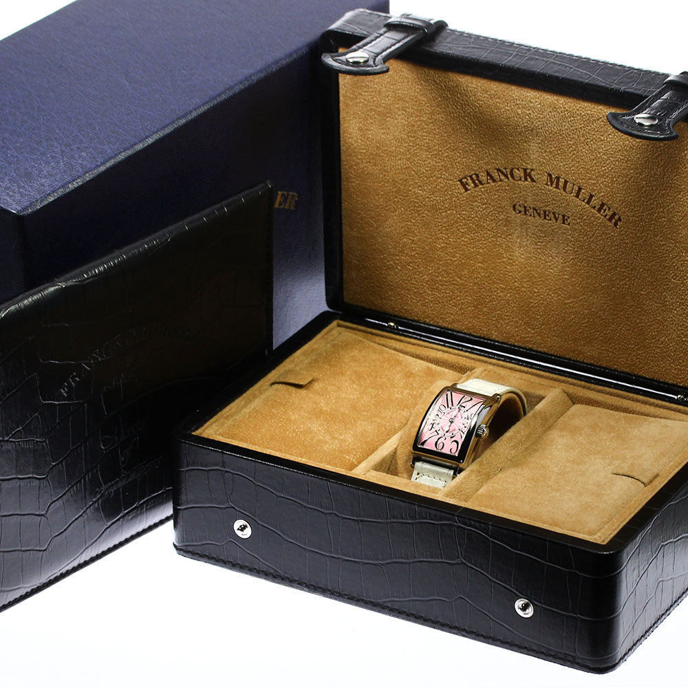 FRANCK MULLER Long Island 902QZ pink Dial Quartz Ladies Watch_784529
