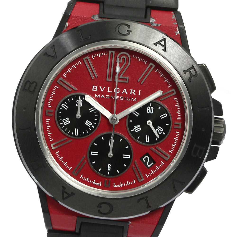 BVLGARI Diagono Magnesium DG42SMCCH Chronograph Automatic Men's Watch_784704