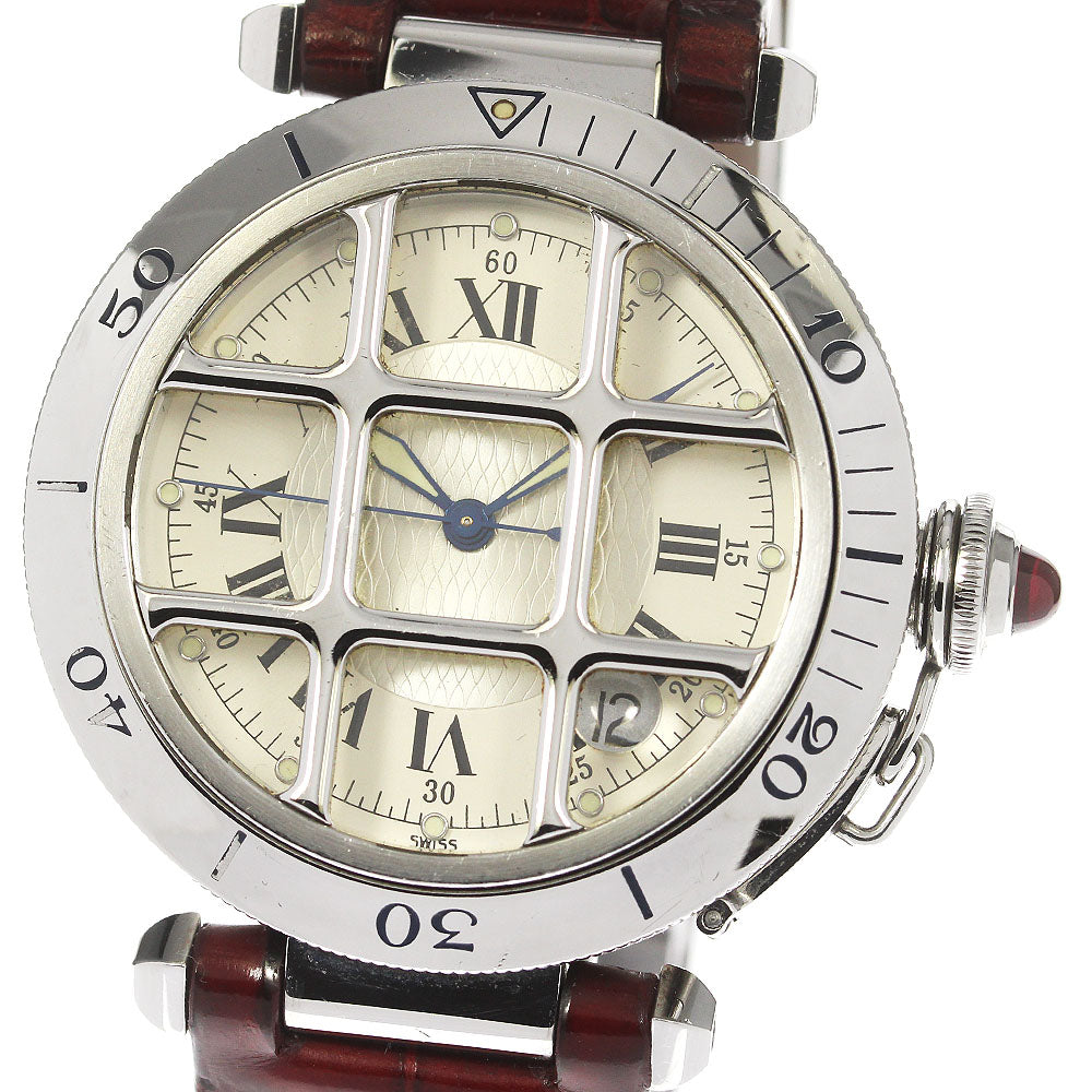 CARTIER Pashagrit 150th anniversary model W3102255 Silver Dial Automatic Men's Watch_784732