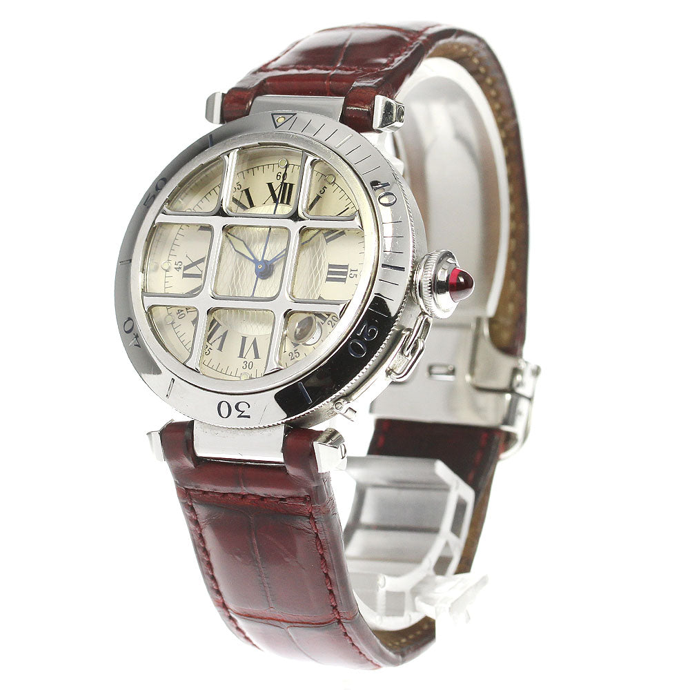CARTIER Pashagrit 150th anniversary model W3102255 Silver Dial Automatic Men's Watch_784732