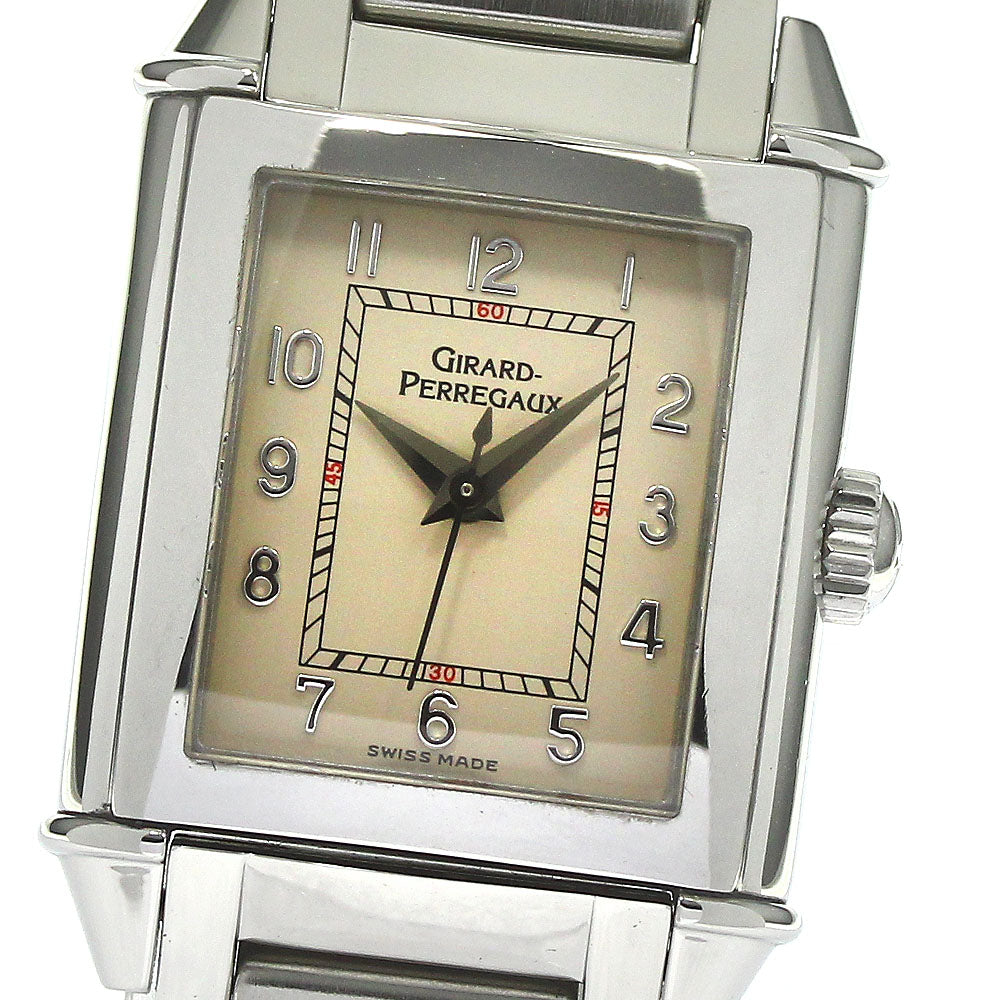 GIRARD-PERREGAUX 2590 vintage beige Dial Hand Winding Ladies Watch_785103