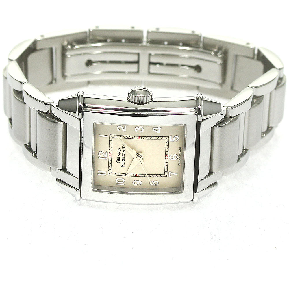 GIRARD-PERREGAUX 2590 vintage beige Dial Hand Winding Ladies Watch_785103