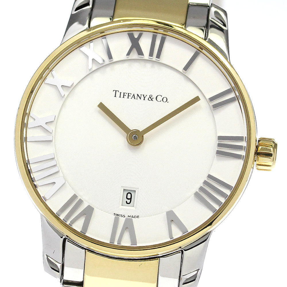 TIFFANY&Co. Atlas Dome Z1830.11.15A21A00A Date white Dial Quartz Ladies_785302