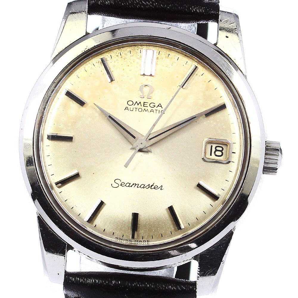 OMEGA Seamaster 166.009 Cal.565 Date Silver Dial Automatic Men's Watch_785446