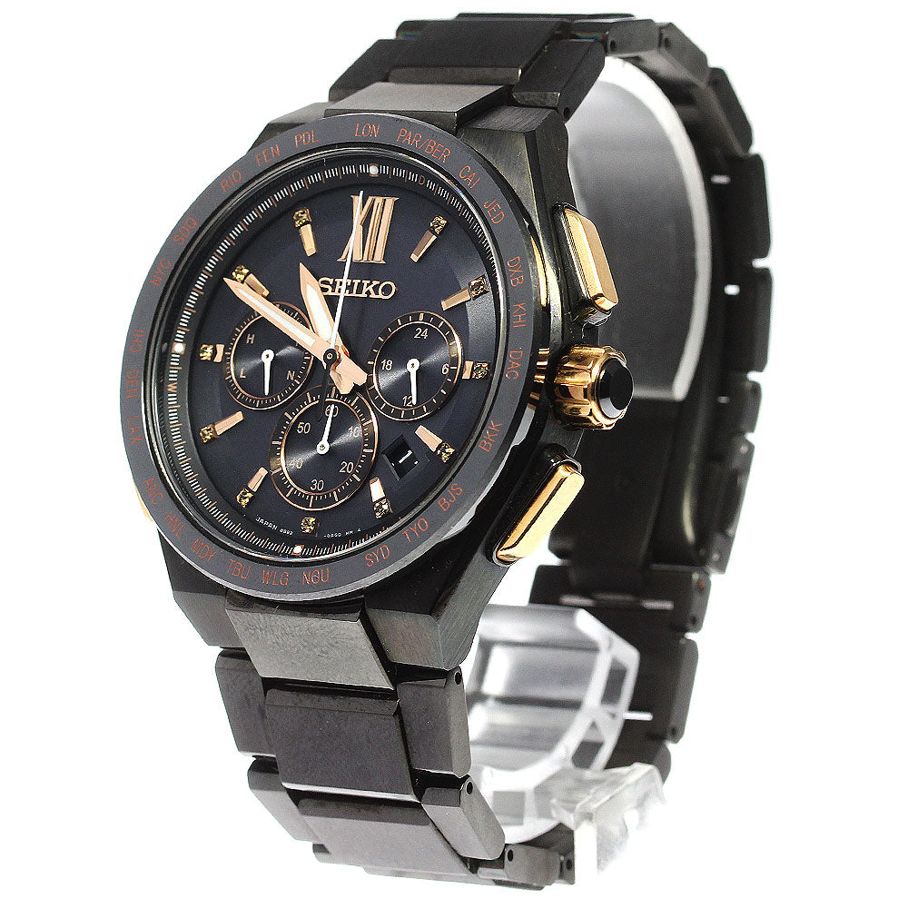 SEIKO Brights Flight Expert SAGA214/8B92-0AH0 Solar Powered Radio Men's_785622