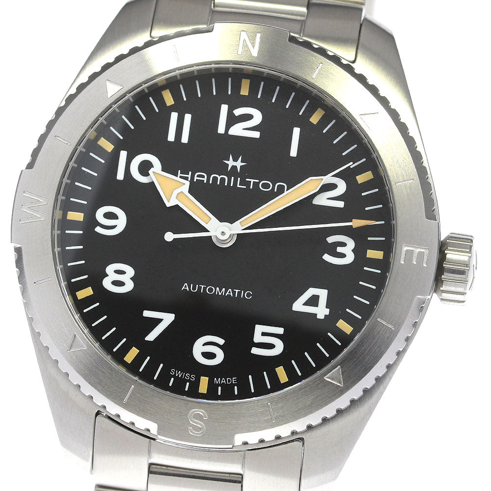 HAMILTON khaki field expedition H703150 black Dial Automatic Men's Watch_785872