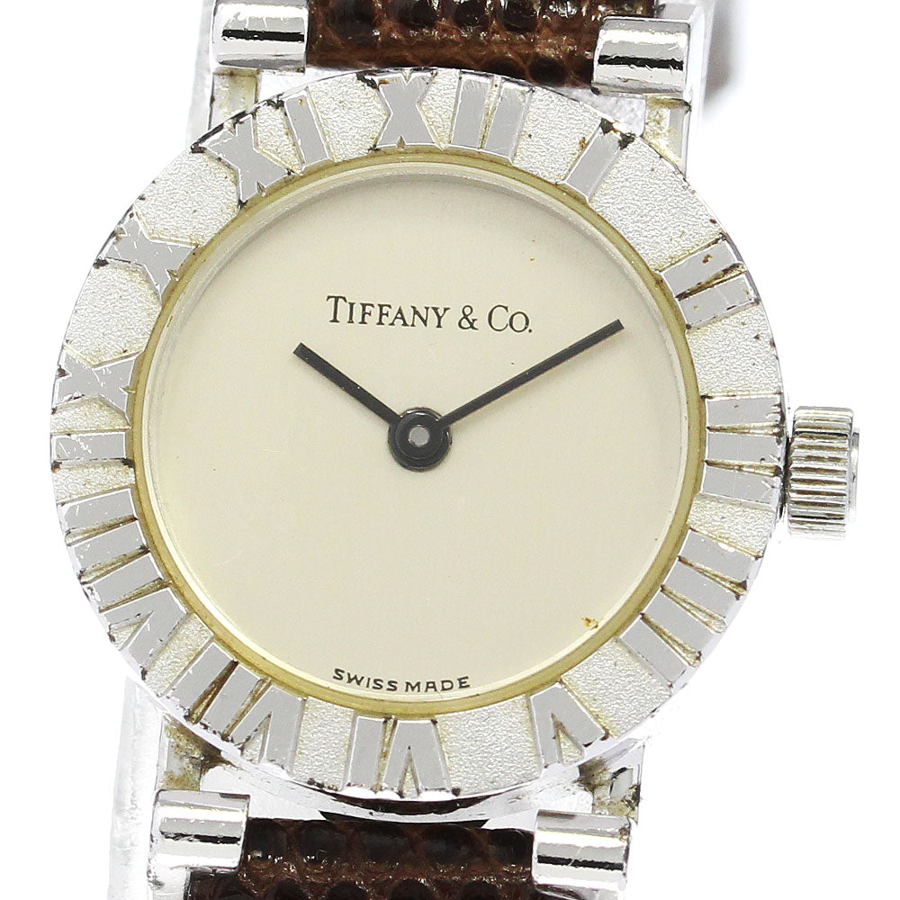 TIFFANY&Co. Atlas mini S0640 SV925 Silver Dial Quartz Ladies Watch_785928