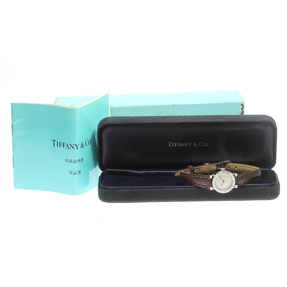 TIFFANY&Co. Atlas mini S0640 SV925 Silver Dial Quartz Ladies Watch_785928