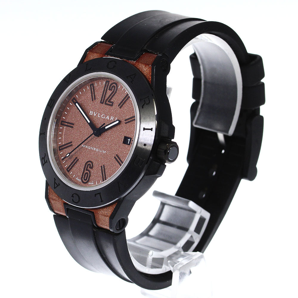 BVLGARI Diagono Magnesium DG41SMC Brown Dial Automatic Men's Watch_790037