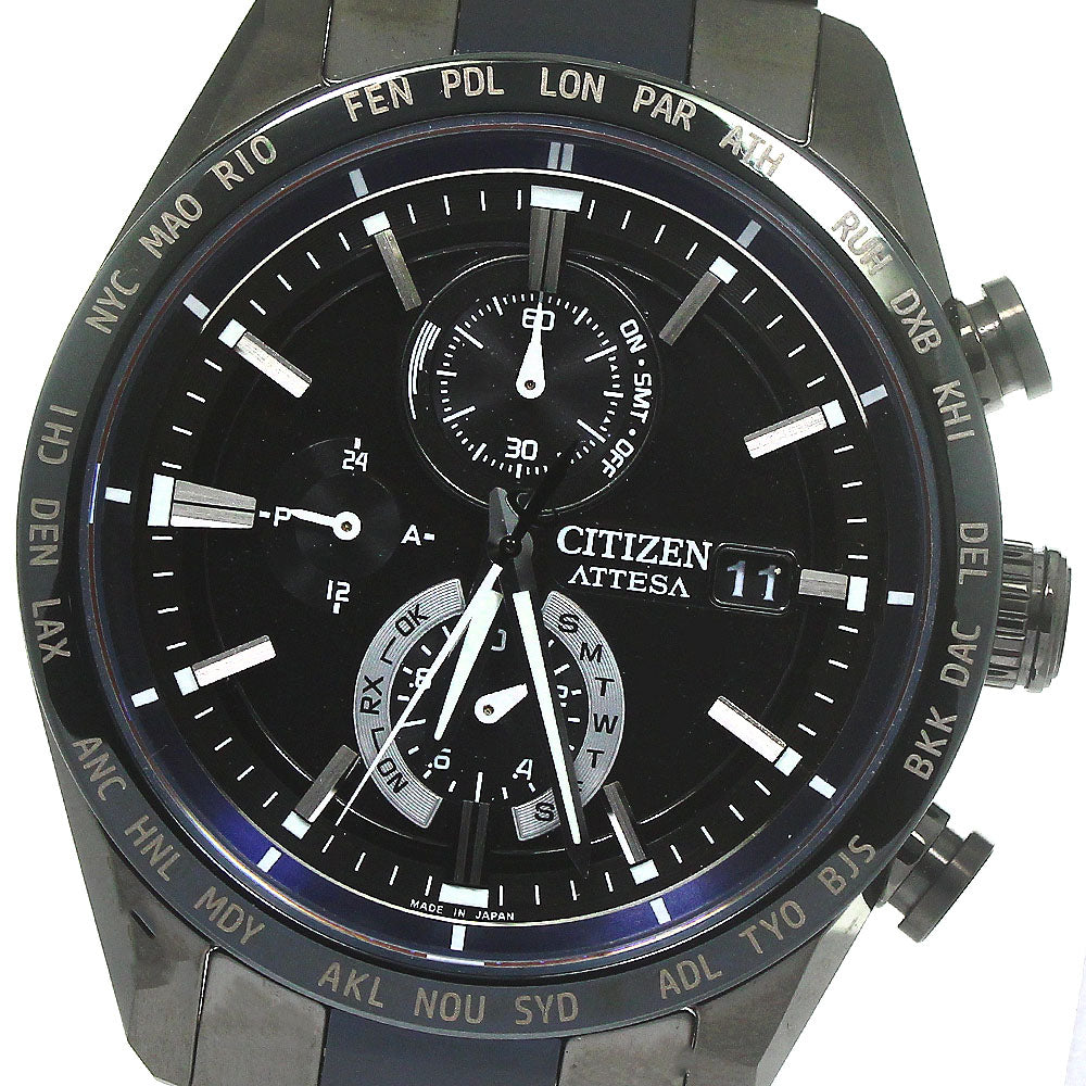 CITIZEN Atessa 35th Anniversary AT8187-75E Solar Powered Radio Men's_790332