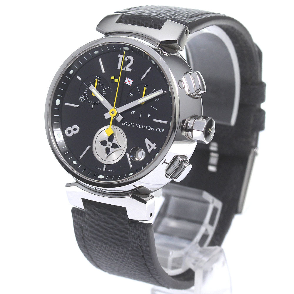 LOUIS VUITTON Tambour Lovely Cup Q11BG Chronograph Quartz Men's Watch_790506