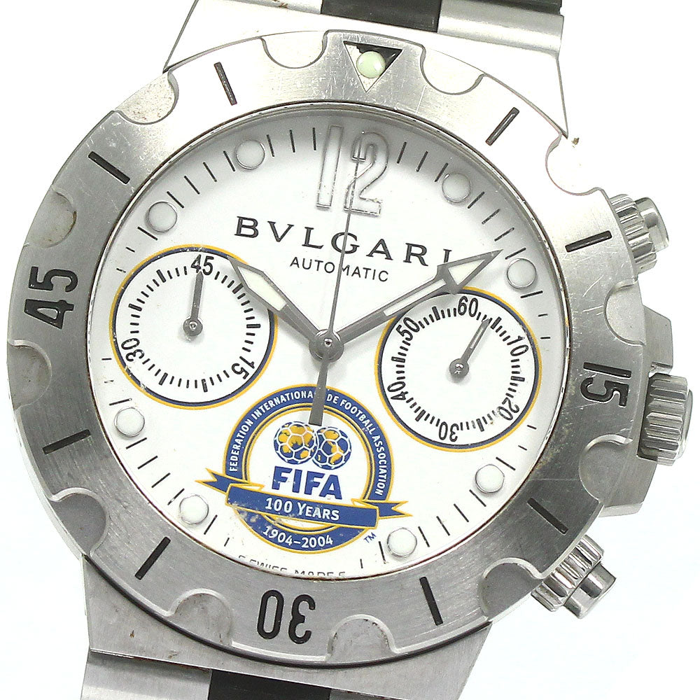 BVLGARI Diagono Scuba FIFA World Limited SCB38S Chronograph Men's_790575