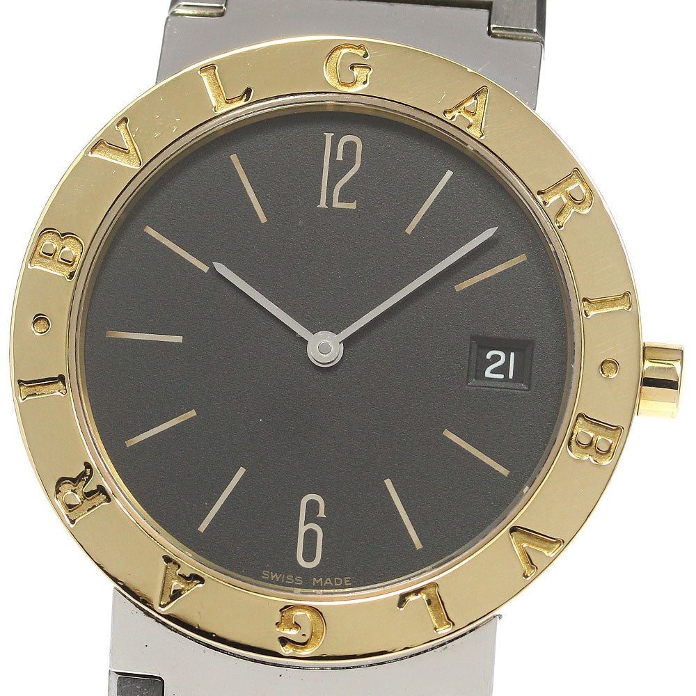 BVLGARI BVLGARIBVLGARI BB33SG Date black Dial Quartz Men's Watch_790861