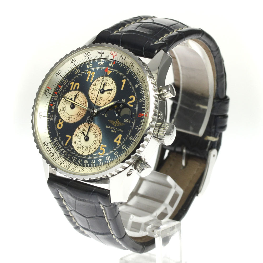 BREITLING Navitimer1461 A19022 Semi-perpetual calendar limited to 250 pieces blue Dial Automatic Men's Watch_791076
