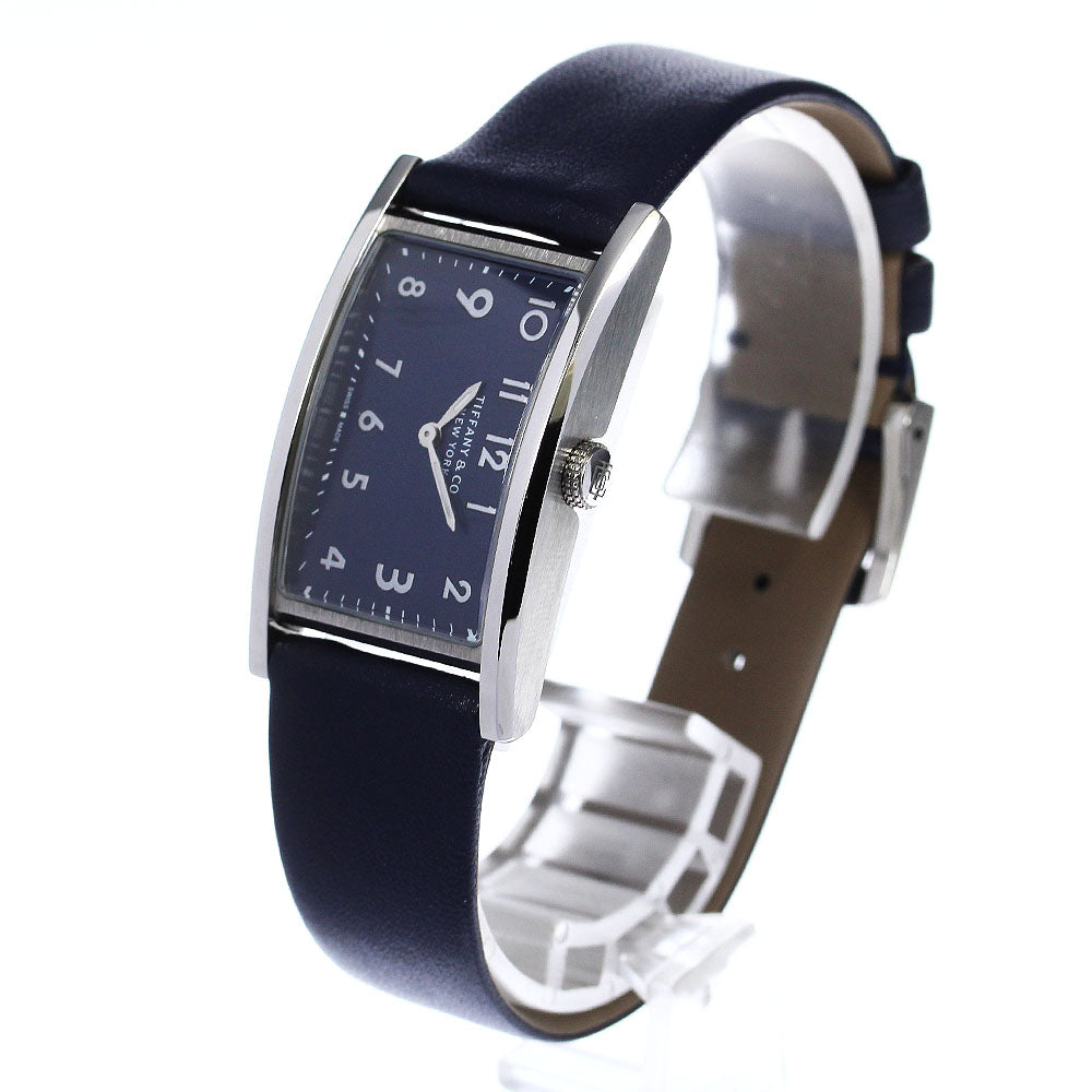 TIFFANY&Co. East West Navy Dial Quartz Ladies Watch_791085