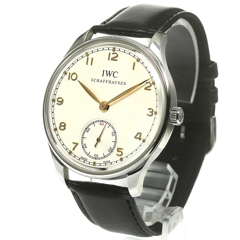IWC SCHAFFHAUSEN Portuguese IW545408 Hand Winding Men's Watch_791307