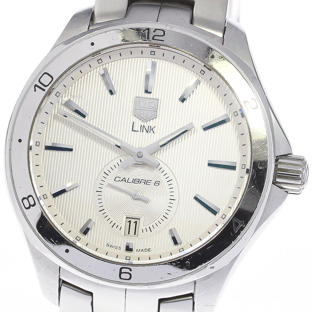 TAG HEUER Link WAT2111 Calibre 6 Small Seconds Automatic Men's Watch_791440