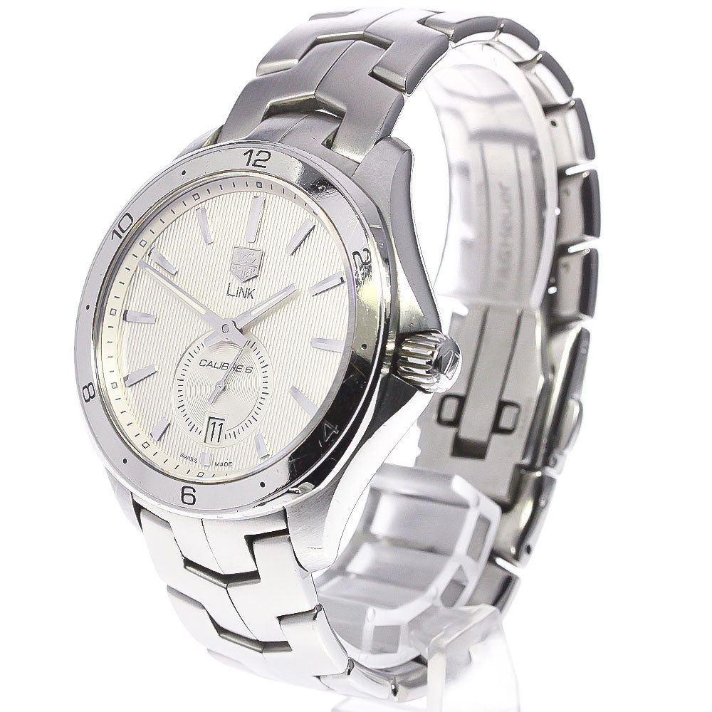 TAG HEUER Link WAT2111 Calibre 6 Small Seconds Automatic Men's Watch_791440